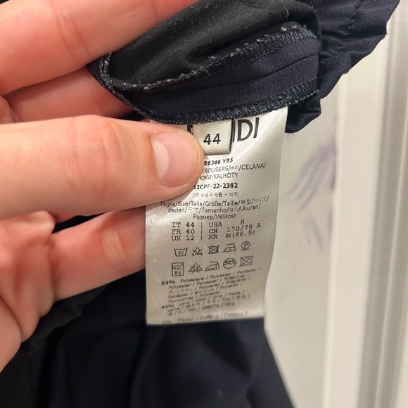 Fendi Womens Navy Drawsting Joggers Trouser 8 - Picture 10 of 10